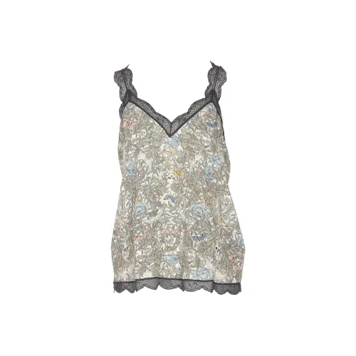 Zadig Voltaire Топ на бретелях Женский Светло-зеленый