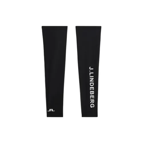 J.Lindeberg Полиэстер Защита от солнца на солнце Рукава Унисекс Черный