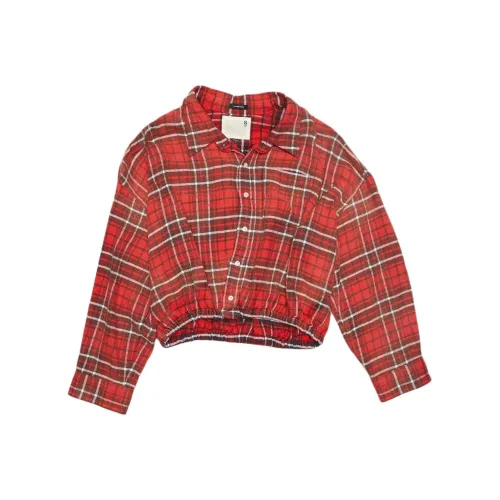 R13 Red Женские Рубашки