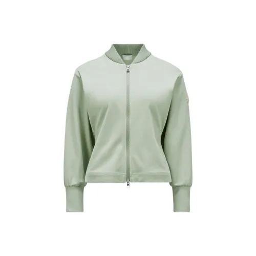 Moncler SS24 Свитшот Женский Мятно-Зеленый