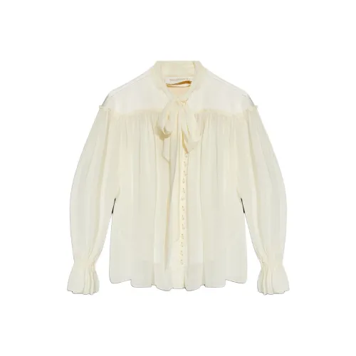 Zimmermann Белые Женские Рубашки