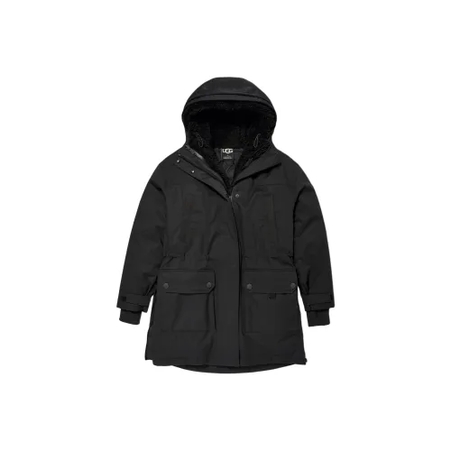 UGG Adirondack Черные Женские Пуховики