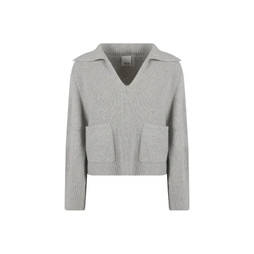 ALLUDE Серый Женские Свитшоты