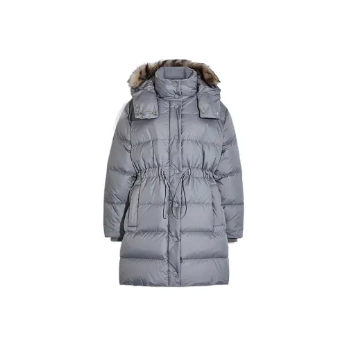 COACH Серые Женские Пуховики