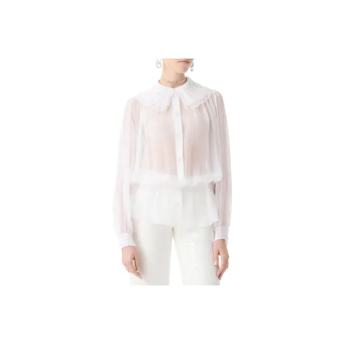 CHANEL 25S Весенняя Летняя Коллекция Рубашка Женская Белая