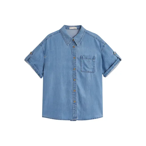 Inman Синие Женские Рубашки