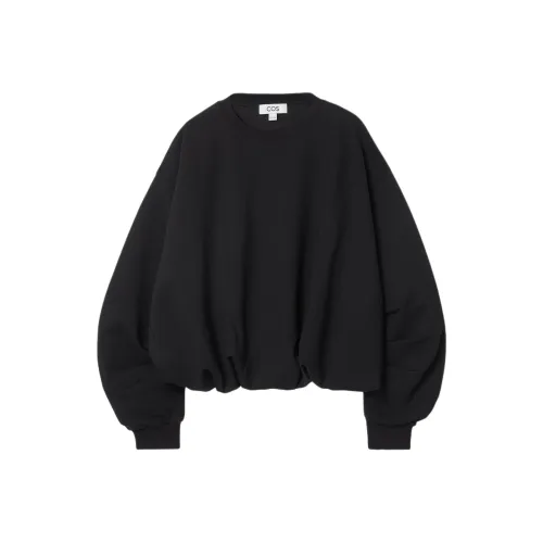 COS Черные Женские Свитшоты