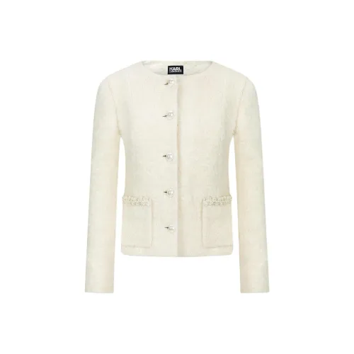 Karl Lagerfeld Куртки и Пальто Женские Белые