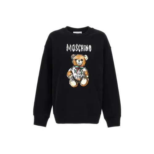 MOSCHINO Черные Женские Свитшоты