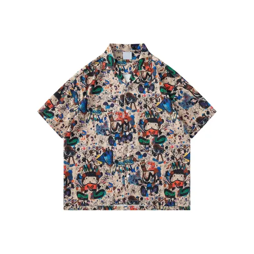 BEAR UNION Хаки Унисекс Рубашки