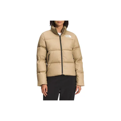 The North Face Nuptse пуховик женский цвет хаки