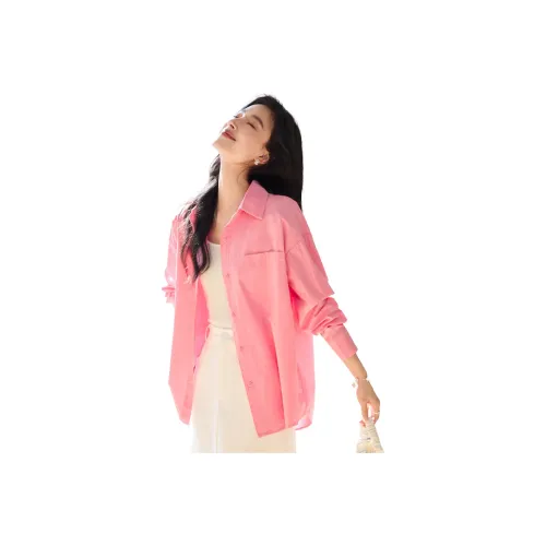 VICTORIA VERA Рубашка Женская Конфетно-Розовая