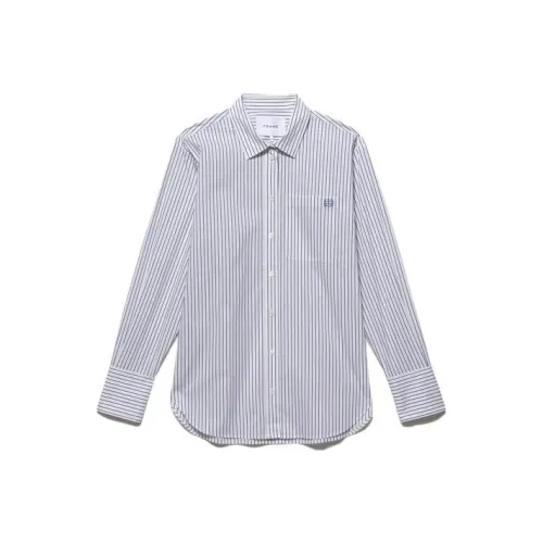 Рамка Синий Женские Рубашки