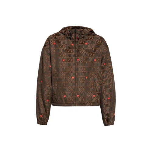 MOSCHINO Куртки Пальто Женские Chocolates Коричневый
