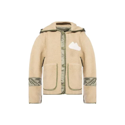 MM6 Maison Margiela Бежевые Женские Куртки