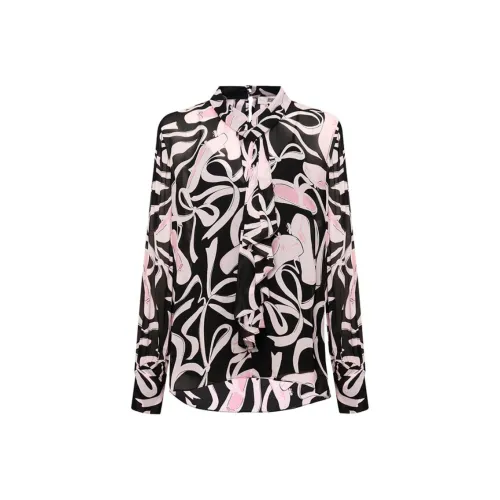 Diane von Furstenberg SS25 Рубашка Женская Светло-Розовая