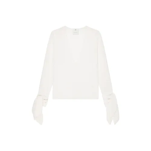 Givenchy 4G Logo Экрю Женские Рубашки