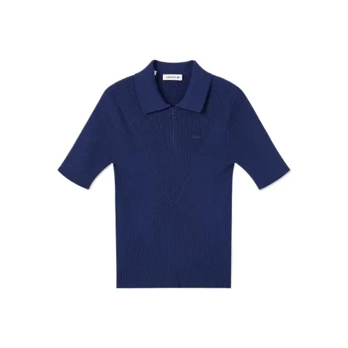 LACOSTE FW AW24 Поло Женское Темно-синий