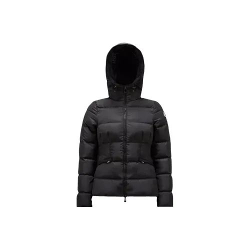 Moncler Avoce Series Черные Женские Пуховики