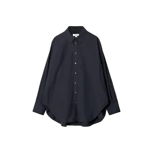 COS Темно-синие Женские Рубашки