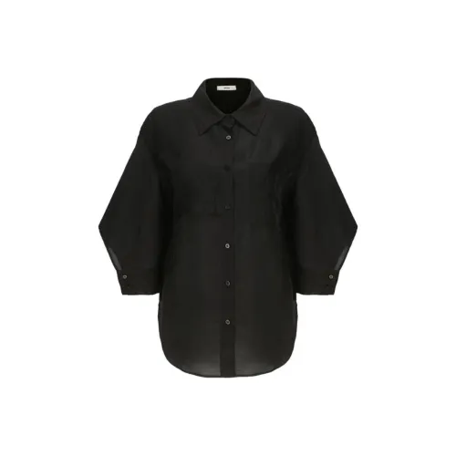 INITIAL Черные Женские Рубашки