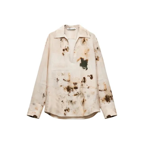 ZARA Черные Женские Рубашки