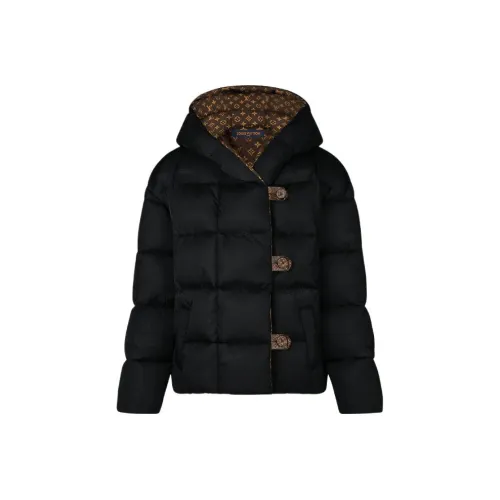 LOUIS VUITTON FW22 Пуховик Женский Черный