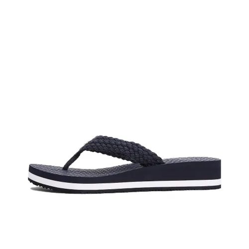 Tommy Hilfiger TH Monogram Шлепанцы Женские Синие