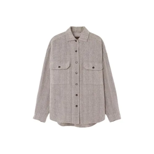 Loro Piana Серые Женские Куртки