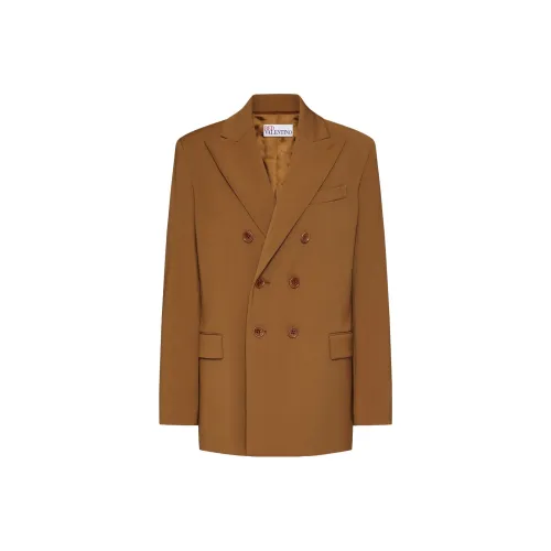 RED VALENTINO Коричневые Женские Куртки