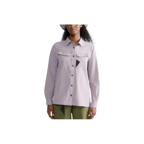 KLATTERMUSEN Syn Рубашка Женская Фиолетовая
