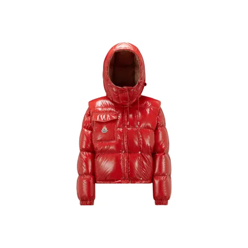 Moncler FW23 Karakorum Series Красный Женские Пуховики