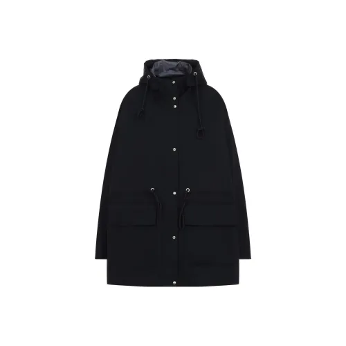 Moncler Куртки и Пальто Женские Темно-синий