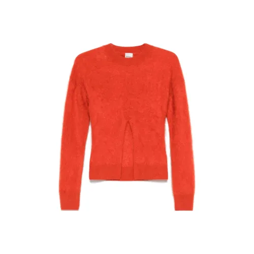 NANUSHKA SS25 Кашемир Свитер Женский Коралловый Красный