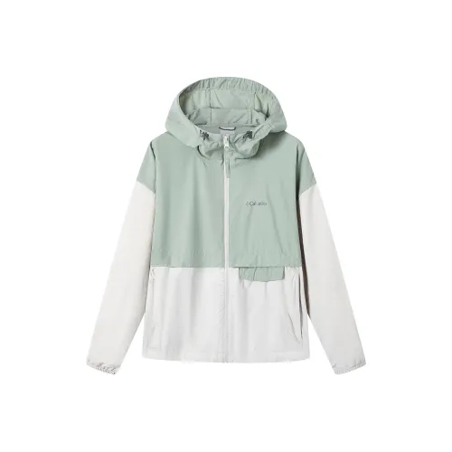 Columbia совместный бренд Куртки Пальто Женские Зеленый