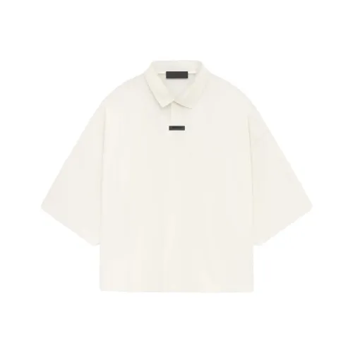 Fear of God Essentials Слоновая кость/Оболочка Женские Поло