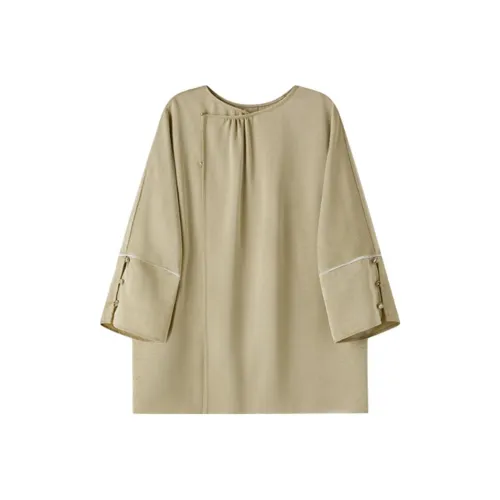 SHUXI Рубашка Женская Чернила Дождь с Ароматом Enduring