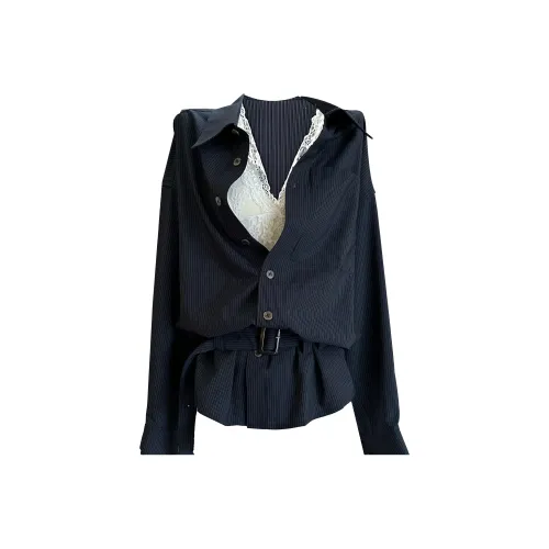 MO VOICE Черные Женские Рубашки