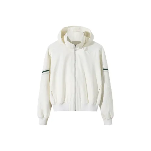 ANTA Life Collection Куртки Пальто Женские Айвори Белый Числа Туманно-Серый