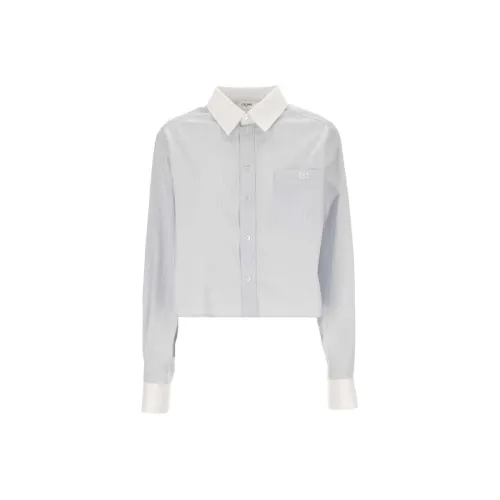 CELINE Синие Женские Рубашки