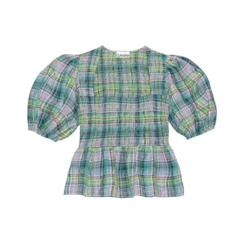 GANNI Зеленые Женские Рубашки