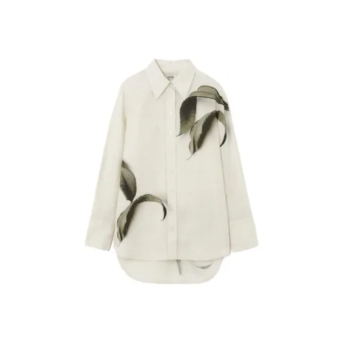 COS Бежевые Женские Рубашки