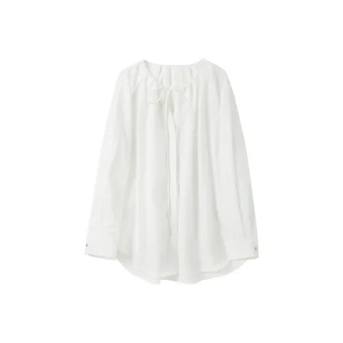 3COLOUR Экрю Женские Рубашки