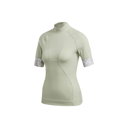 Adidas x Stella McCartney SMC T Рубашка Женская Мятно-Зеленая