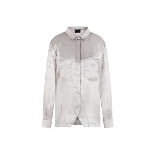 GIORGIO ARMANI Серые Женские Рубашки