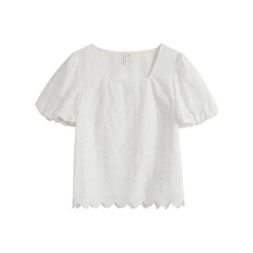 Inman Рубашка Женская Жемчужно-Белая