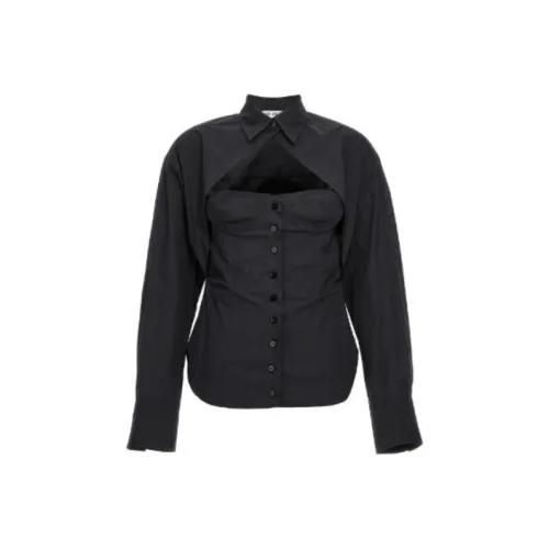 The Attico Черные Женские Рубашки