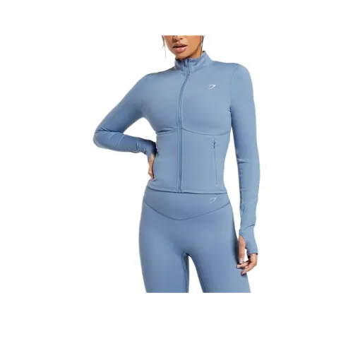 GYMSHARK ELEVATE Куртки и пальто Женские Выцветший синий