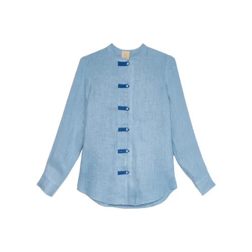 Single Shirt Women's Denim Blue