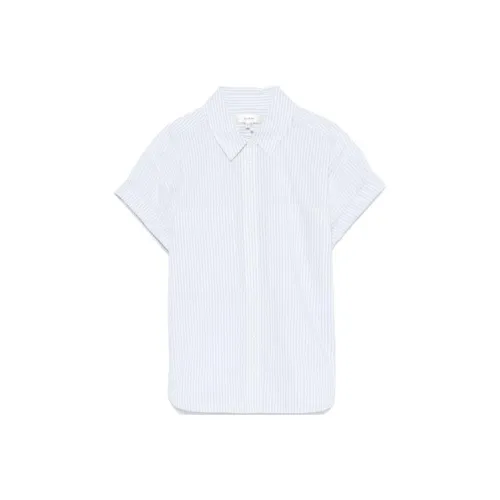 Рамка Светло-синий Женские Рубашки